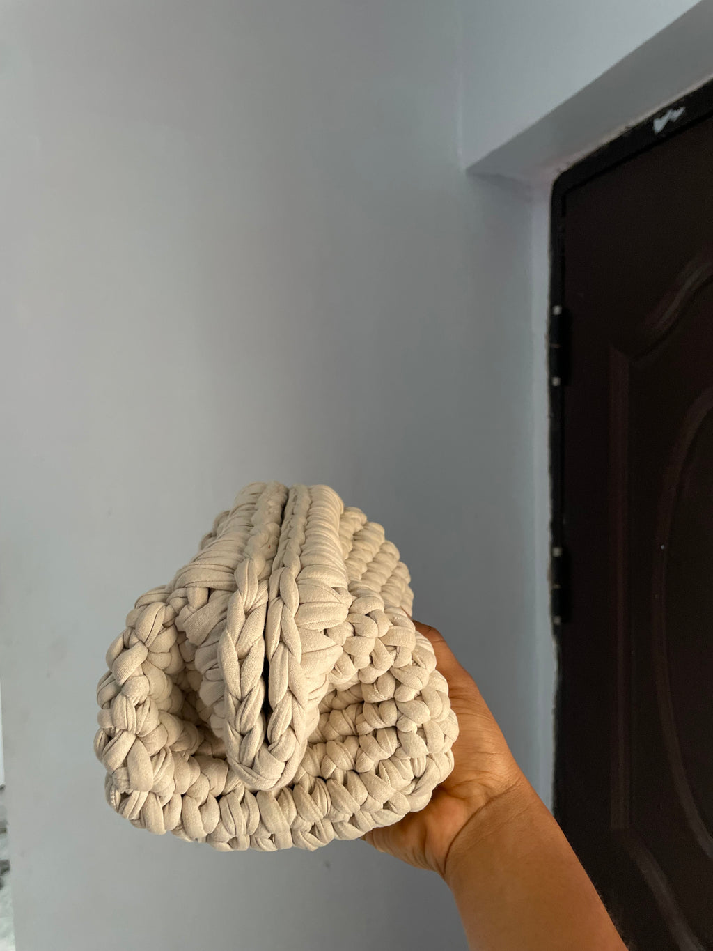 OLA clutch (beige)