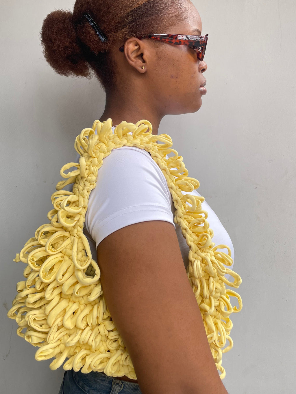 IFUNANYA in butter yellow